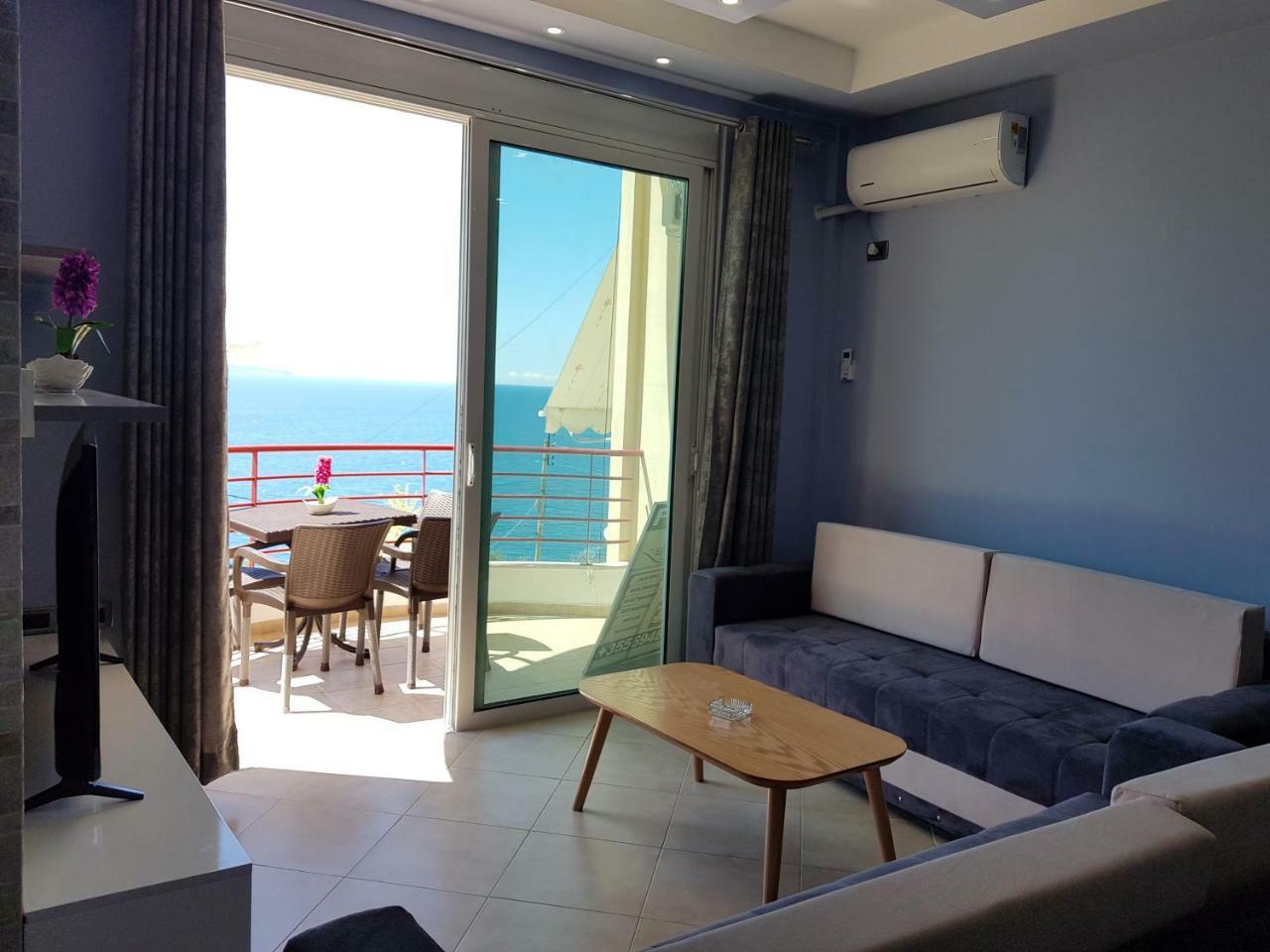 Apartment Of Beautiful Dreams Over The Sea Sarandë Exteriér fotografie