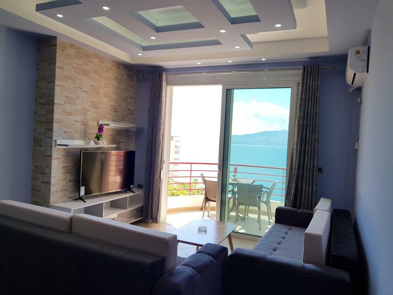 Apartment Of Beautiful Dreams Over The Sea Sarandë Exteriér fotografie